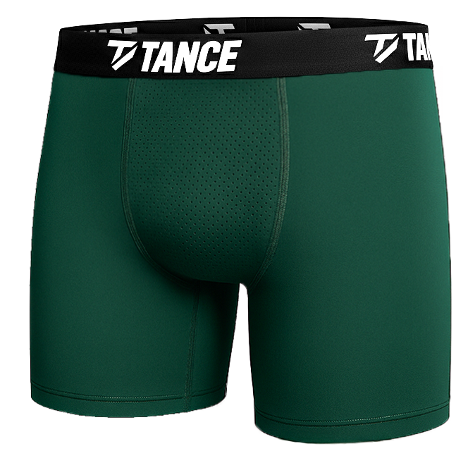 Solid Deep Green Tance Boxer