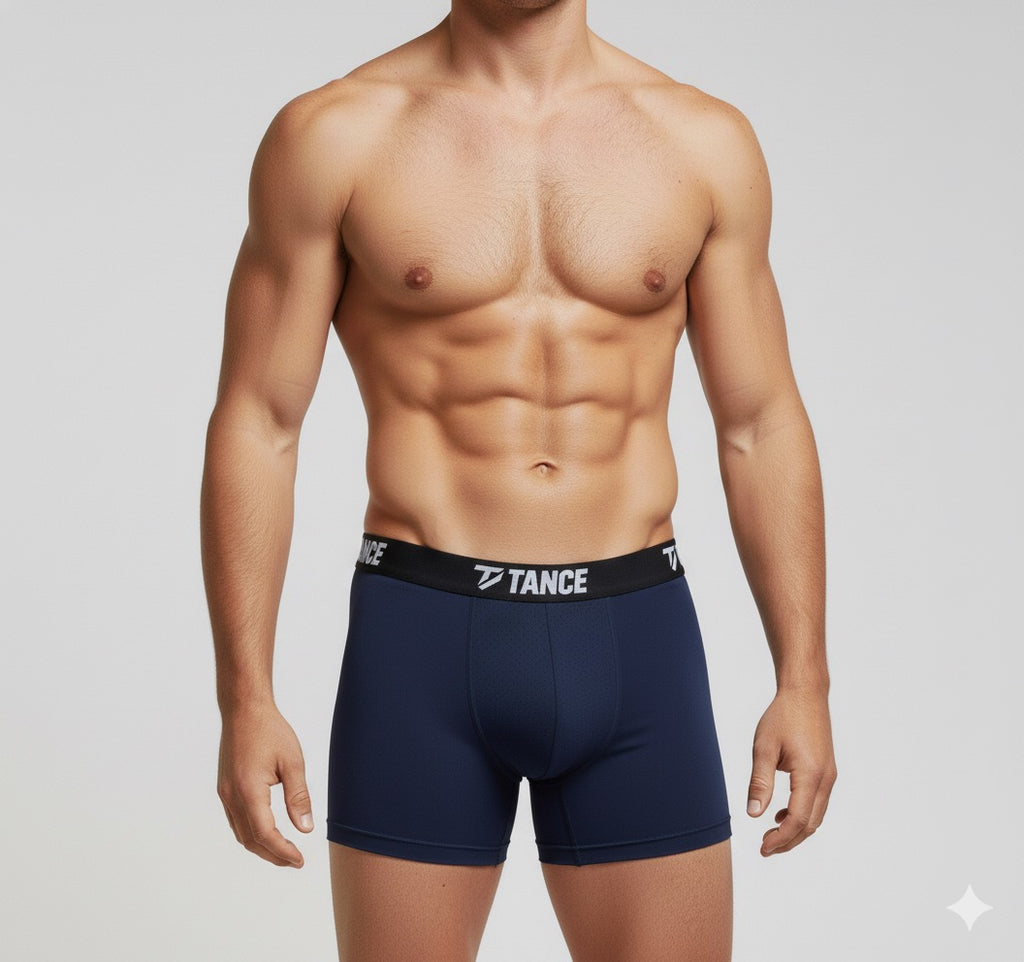 Solid Midnight Blue Tance Boxer