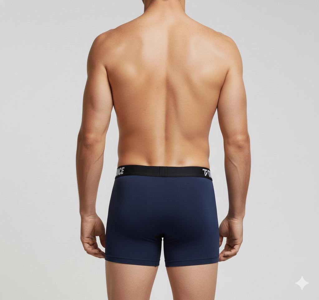Solid Midnight Blue Tance Boxer
